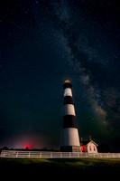 Bodie Lighthouse- Bodie Island Under the Milky Way Image by Glenn Woodell
