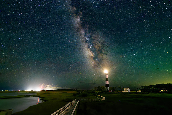 Bodie Lighthouse- Summer Night Over Bodie R62_4983-CR3 Image by Glenn Woodell