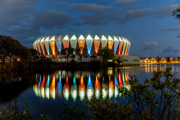 Hampton Coliseum- R61_7775 Image by Glenn Woodell