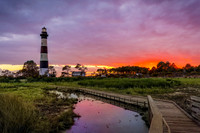 1 Bodie Lighthouse- Purple Haze Image by Glenn Woodell