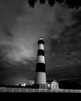 Bodie Lighthouse- R62_2606_BW Image by Glenn Woodell
