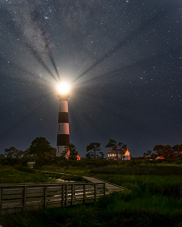 Bodie Lighthouse- The Bright Lights of Bodie Image by Glenn Woodell