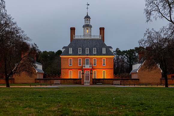 Williamsburg- Governor's  Palace Image by Glenn Woodell