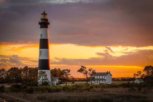 Bodie Lighthouse-   Image by Glenn Woodell